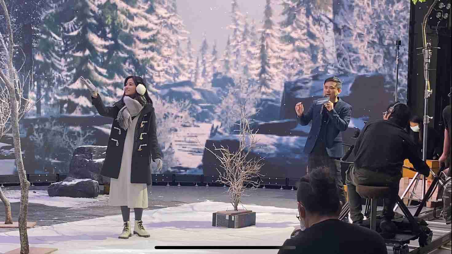 彩神vll以ALED先进显屏技术，，，，与金马奖视觉特效团队“再现影像”携手合作打造LED虚拟摄影棚，，，提供沉浸式表演体验，，并精简拍摄成本与时间