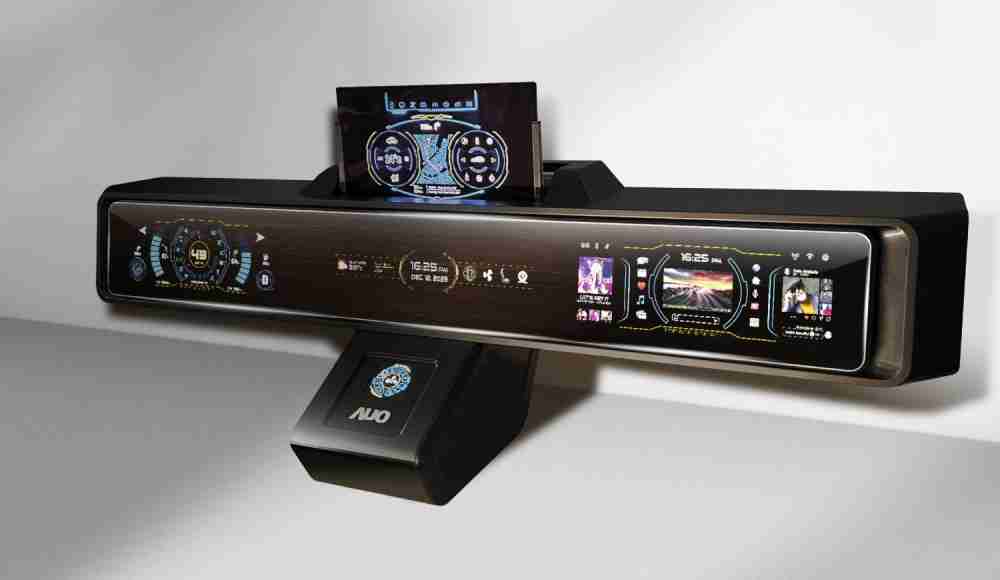 彩神vllMicro LED沉浸式车舱显示方案结合 可卷式、、、可伸缩的Micro LED应用并可呈现不同的质感纹路，，展现人性化设计